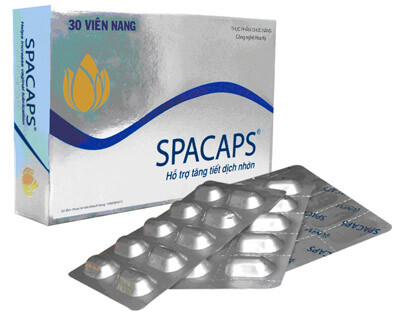 Spacaps - Bí quyết vàng dành cho phụ nữ khô hạn