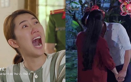 Gạo nếp gạo tẻ tập 80: Hân đi tù vẫn còn hống hách, Hương - Tường có nụ hôn đầu