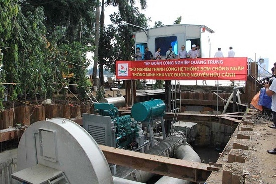 TP.HCM quyết chi gần 10 tỷ đồng mỗi năm thuê siêu máy bơm xử lý 