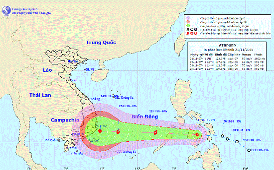 Dự báo khó lường về áp thấp nhiệt đới sắp thành bão số 9