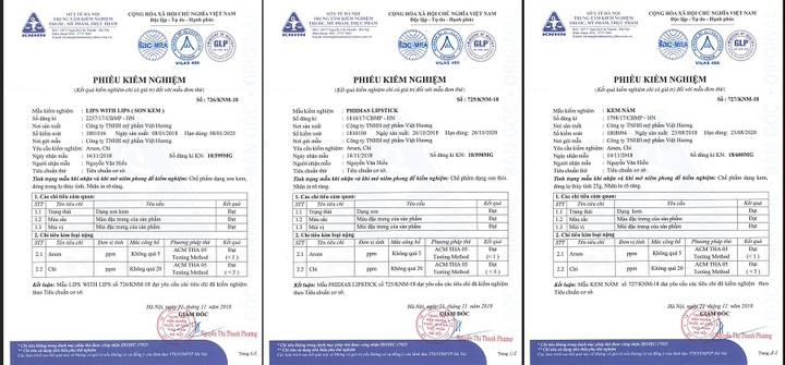 Bio Cosmetics chính thức công bố kết quả kiểm nghiệm 3 bên