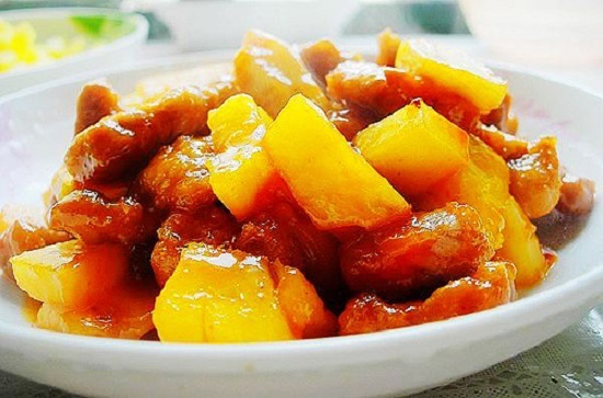 Món ngon mỗi ngày: Thịt ba chỉ kho dứa đậm đà thơm ngon