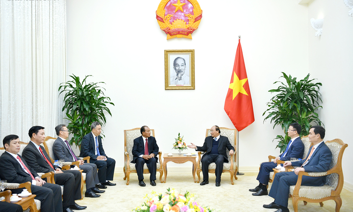 Thủ tướng tiếp Bộ trưởng Tư pháp Lào