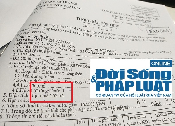 UBND xã Sơn Đồng, Hoài Đức bị “tố”gây nhũng nhiễu dân