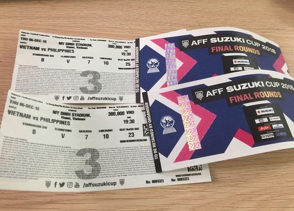 Cách phân biệt vé thật, vé giả trận chung kết AFF Cup 2018 Việt Nam- Malaysia?