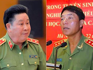 Tước danh hiệu Công an đối với ông Bùi Văn Thành và ông Trần Việt Tân