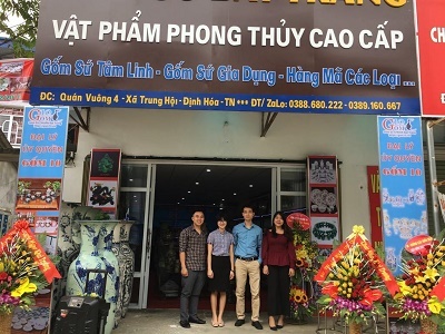 Gốm 10 – Khai trương đại lý ủy quyền đầu tiên