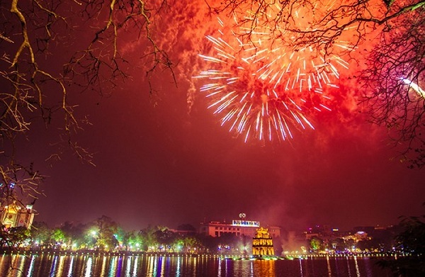 Hà Nội có bắn pháo hoa vào dịp Tết Dương lịch 2019 không?