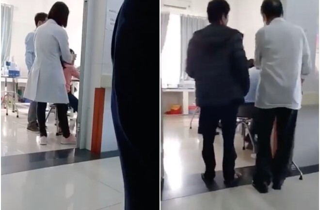 Phẫn nộ bé gái 7 tuổi bị chính bố đẻ tát liên tiếp vì sợ lấy máu tại bệnh viện
