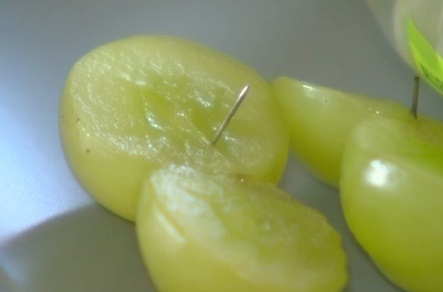 Tiếp tục phát hiện kim khâu trong nho xanh mua tại siêu thị Australia