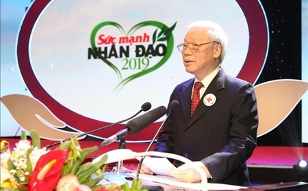 Tổng Bí thư, Chủ tịch nước Nguyễn Phú Trọng: Làm đẹp thêm truyền thống nhân ái của dân tộc