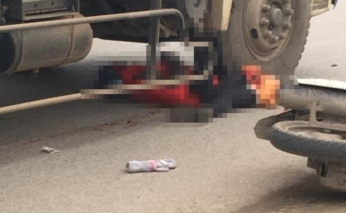 Nữ công nhân 9X chết thảm dưới gầm xe tải