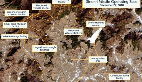 Phát hiện 20 căn cứ tên lửa đạn đạo bí mật của Triều Tiên