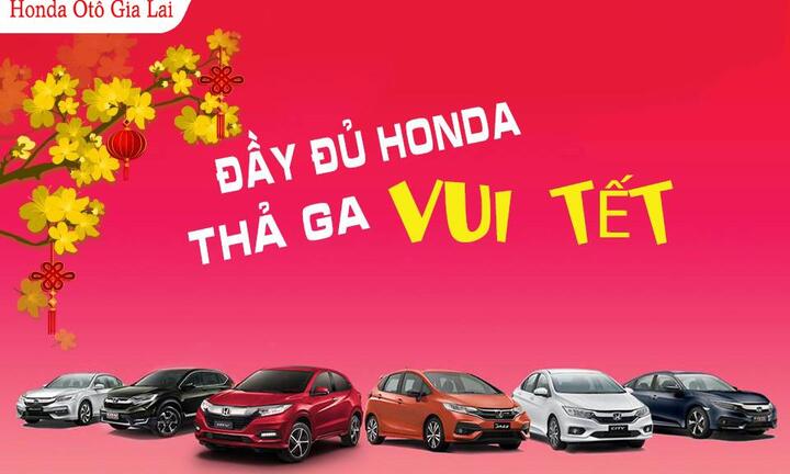 Đầy đủ Honda - Thả ga vui Tết