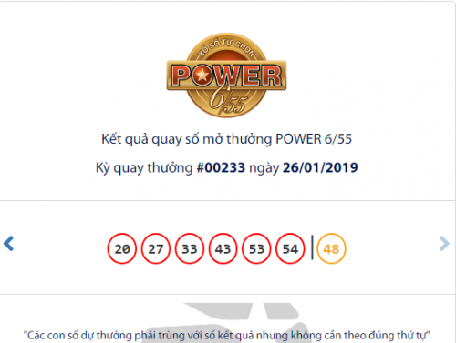 Kết quả xổ số Vietlott hôm nay 29/1/2019: Jackpot hơn 37 tỷ đồng có 