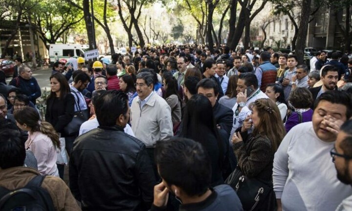 Động đất 6,5 độ làm rung chuyển Mexico, hàng ngàn người hoảng sợ tháo chạy