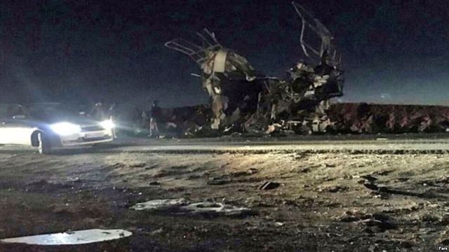 Đánh bom liều chết tại Iran, 27 Vệ binh Cách mạng tử vong