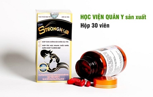 Cẩn trọng với quảng cáo thực phẩm bảo vệ sức khỏe Stronghair trên các website 