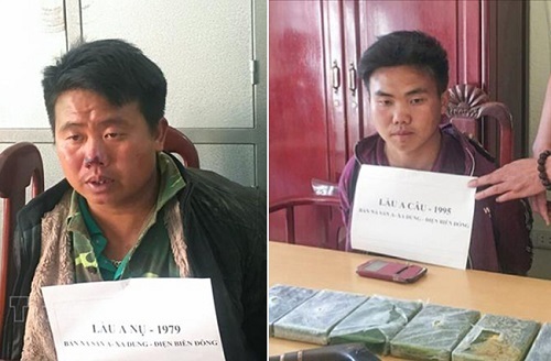 Vây bắt thành công 2 đối tượng vận chuyển 6 bánh heroin đi tiêu thụ