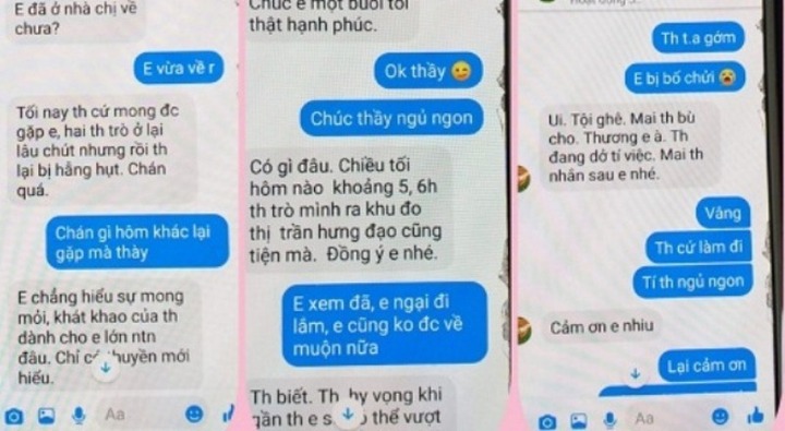 Làm rõ nghi án thầy giáo trường chuyên Thái Bình nhắn tin