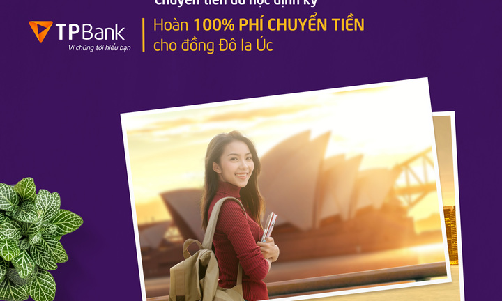 An tâm học tập với sản phẩm tài chính du học của TPBank