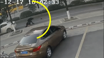 Video: Tên cướp giật ví người phụ nữ đúng lúc cảnh sát vũ trang diễu hành và cái kết đắng