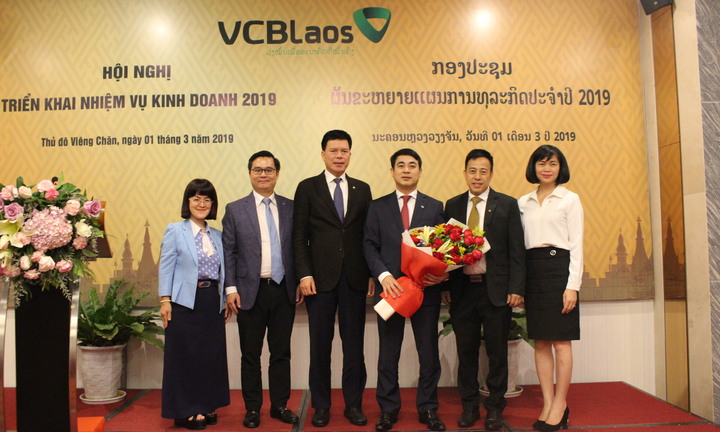 Vietcombank Lào tổ chức Hội nghị triển khai nhiệm vụ kinh doanh năm 2019
