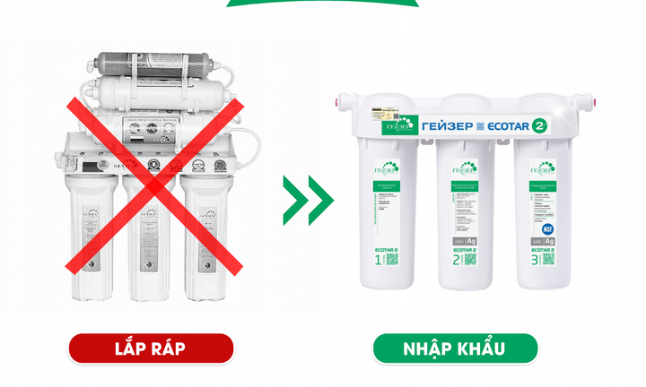 Người tiêu dùng Việt “tò mò” về model thay thế máy lọc nước Geyser liên doanh