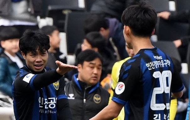 Công Phượng suýt cứu nguy cho Incheon United trước đối thủ Sangju Sangmu