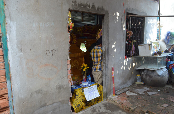 Vụ lật container làm 3 người chết: Thắt lòng nỗi đau kẻ đầu bạc lại tiễn người đầu xanh