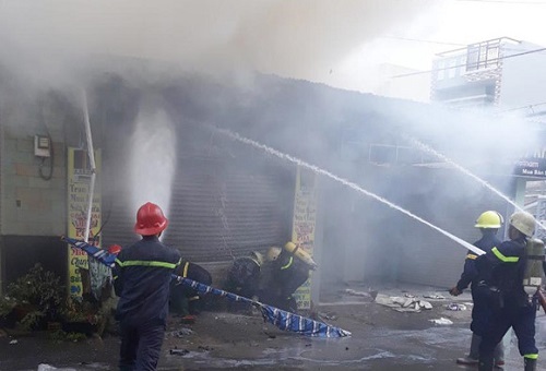 TP.HCM: Cháy cửa hàng điện tử, cụ ông 75 tuổi tử vong