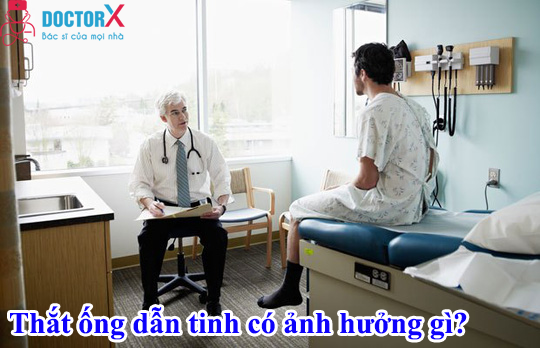 Thắt ống dẫn tinh có ảnh hưởng gì không?