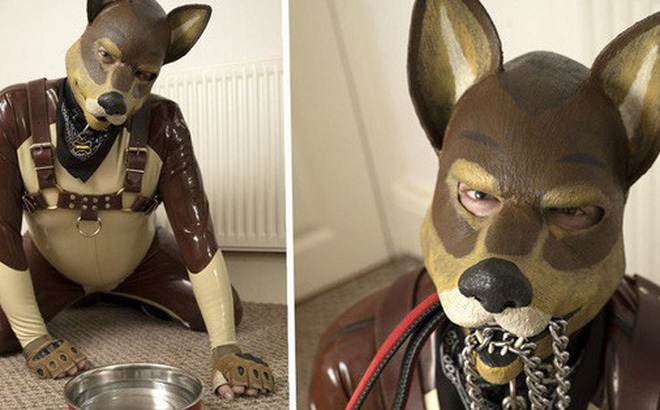 Kỳ lạ người đàn ông Anh thích sống như một chú chó: Ăn đồ ăn đựng trong tô, gặp bạn ngoài đường thì sủa để chào