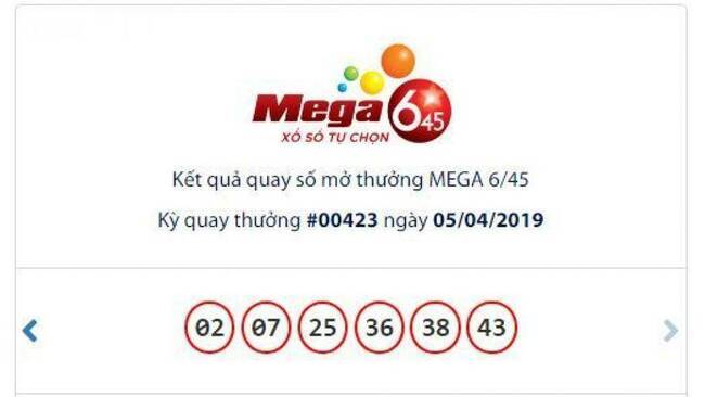 Kết quả xổ số Vietlott hôm nay 7/4/2019: Đi tìm chủ nhân giải Jackpot hơn 29 tỷ đồng