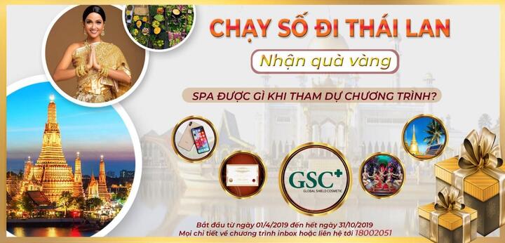 Chạy số GSC - Đi Thái Lan – Nhận quà vàng