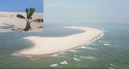 Đảo cát kỳ lạ bất ngờ xuất hiện ở biển Hội An, chuyên gia chưa thể lý giải