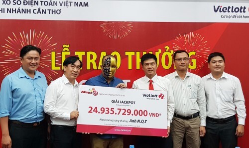 Nửa đầu tháng 4, Vietlott đã tìm ra 3 người may mắn trúng jackpot
