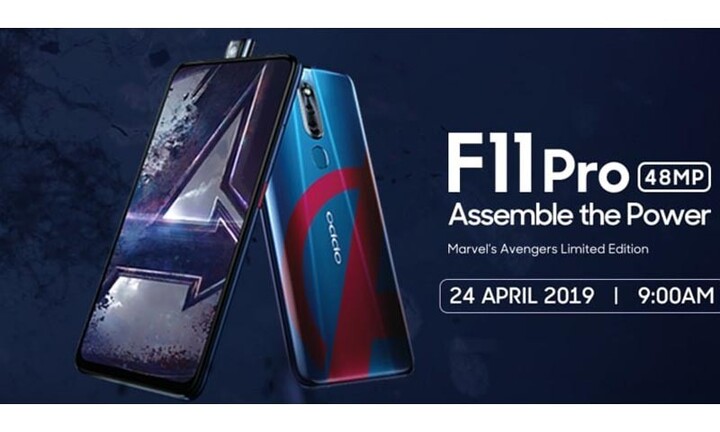 Oppo hợp tác cùng Marvel ra mắt F11 Pro bản Avengers giới hạn