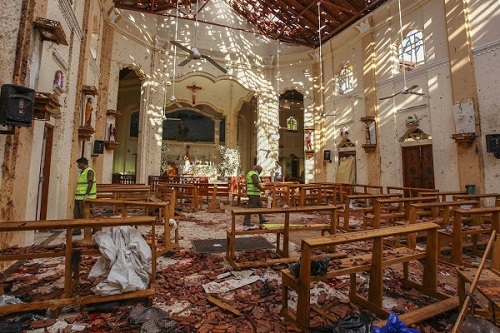 790 người thương vong trong 8 vụ đánh bom liên hoàn ở Sri Lanka