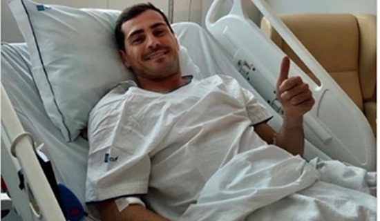 Iker Casillas nhắn gửi người hâm mộ sau cơn đột quỵ