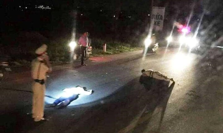 Trung tá CSGT bị thanh niên chạy xe máy tốc độ cao đâm trọng thương