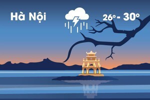 Tin tức dự báo thời tiết mới nhất hôm nay 28/5/2019: Bắc Bộ có mưa diện rộng, vùng núi đề phòng lũ quét