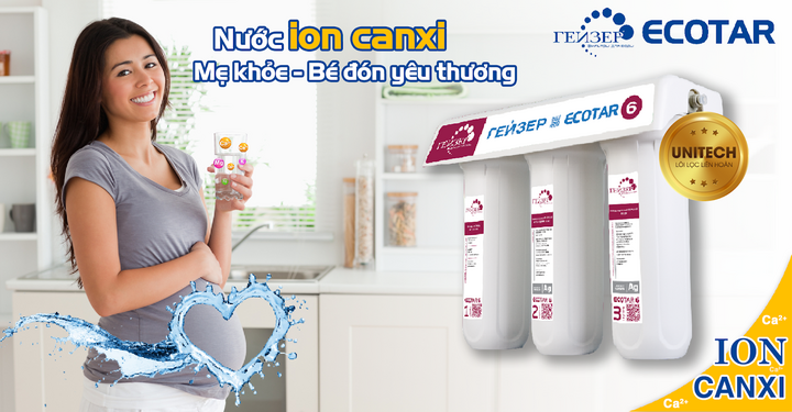 Bật mí về công nghệ lõi lọc liên hoàn của máy lọc nước ion canxi