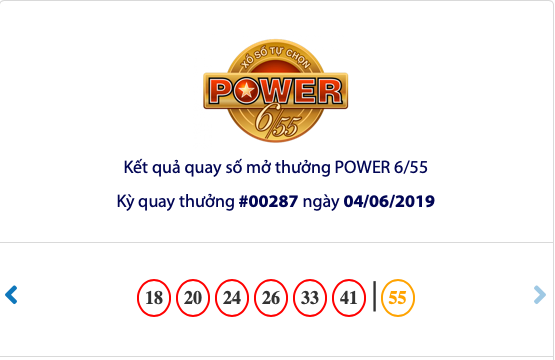 Kết quả xổ số Vietlott hôm nay 6/6/2019: Jackpot hơn 59 tỷ đồng có còn