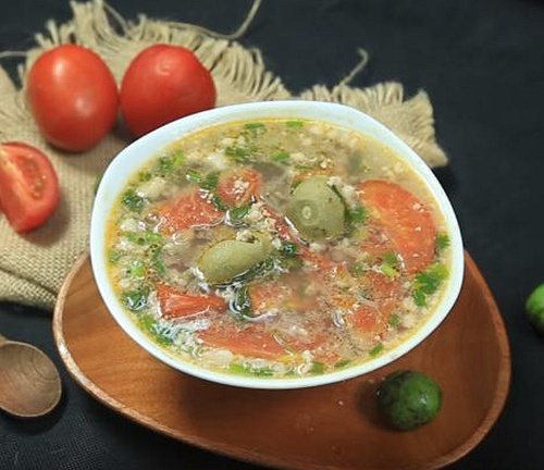 Cách nấu canh sấu thịt băm thơm ngon, giải nhiệt ngày nắng nóng