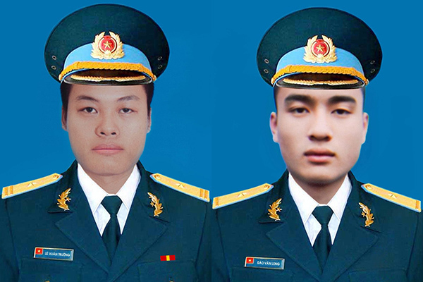 Nghẹn ngào tiễn biệt hai phi công quân sự hy sinh tại Khánh Hòa
