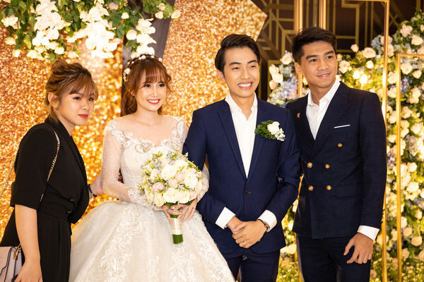 PewPew xuất hiện cùng bạn gái trong đám cưới Cris Phan – Mai Quỳnh Anh