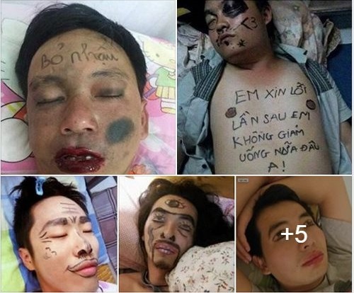 Muôn kiểu trị chồng say xỉn của các bà vợ Việt