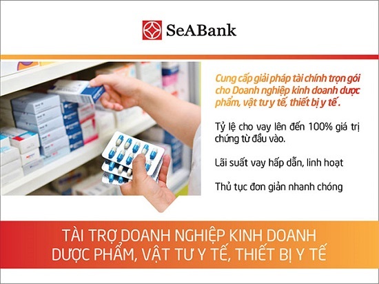 SeaBank hỗ trợ doanh nghiệp kinh doanh dược phẩm, vật tư y tế, thiết bị y tế 