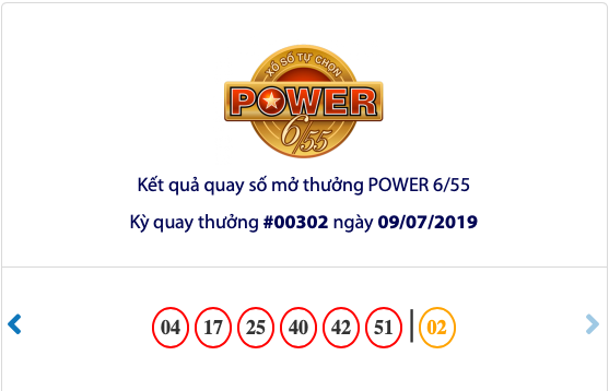 Kết quả xổ số Vietlott ngày 9/7/2019: 12 tiếc nuối giải Jackpot hơn 88 tỷ đồng